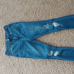 Hollister high rise super skinny jeans